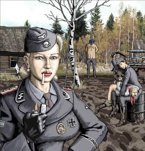 纳粹恶之花——党卫军女魔头irma grese_伊尔玛·_囚犯_集中营