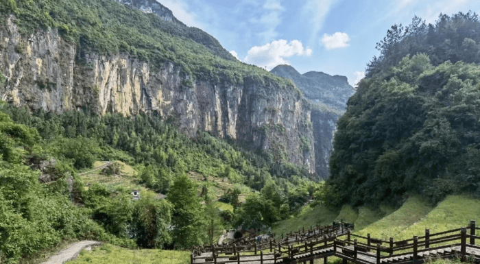 探秘北纬30℃的神奇,去石柱沙子镇七曜山感受土家族的风情_重庆_云中