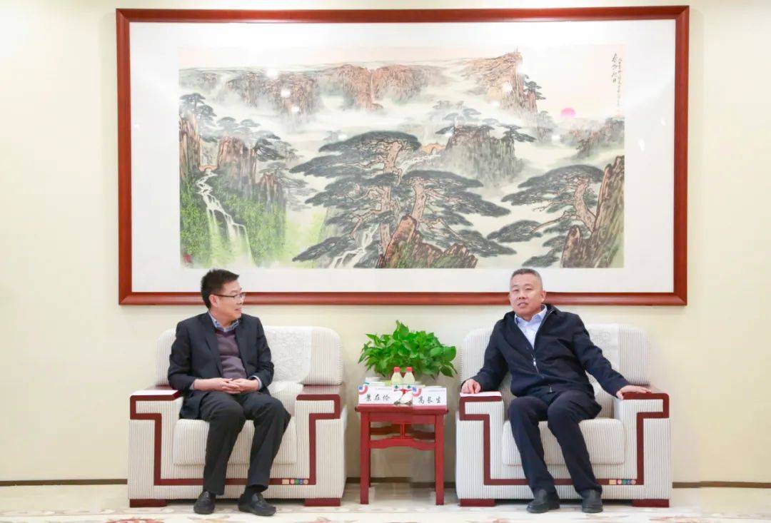 青岛银行:国惠集团高长生会见青岛银行党委书记,董事长景在伦一行