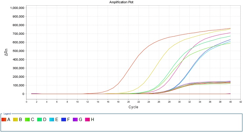 实时荧光定量pcr曲线图片