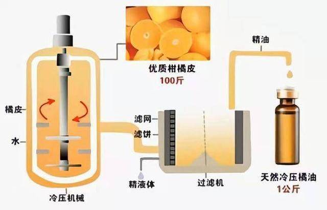 3精油提取方法之——压榨法_海绵_容器_果皮