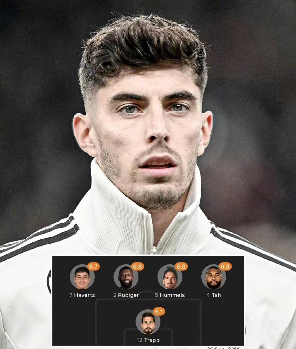 哈弗茨在德国队第二次左后卫位置首发_比赛_球员_球迷