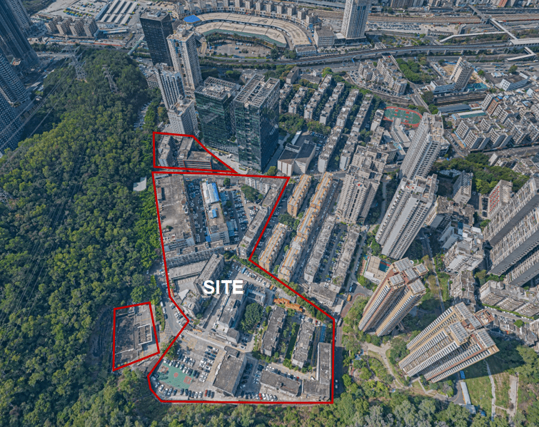 罗湖金翠城市更新,天健集团旧改项目_深圳市_单元_用地