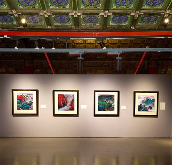 中华之醉——泰斗紫金回顾艺术展_山水_中国楹联学会_沈芳