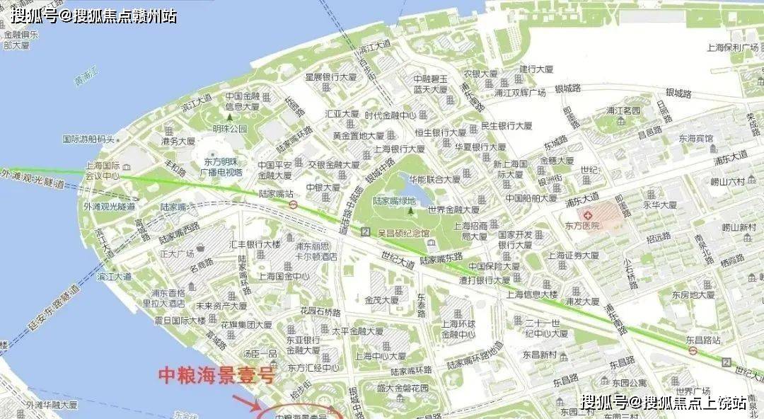 直面浦江,一線江景,隔壁就是上海豪宅代表湯臣一品,這樣的地理位置