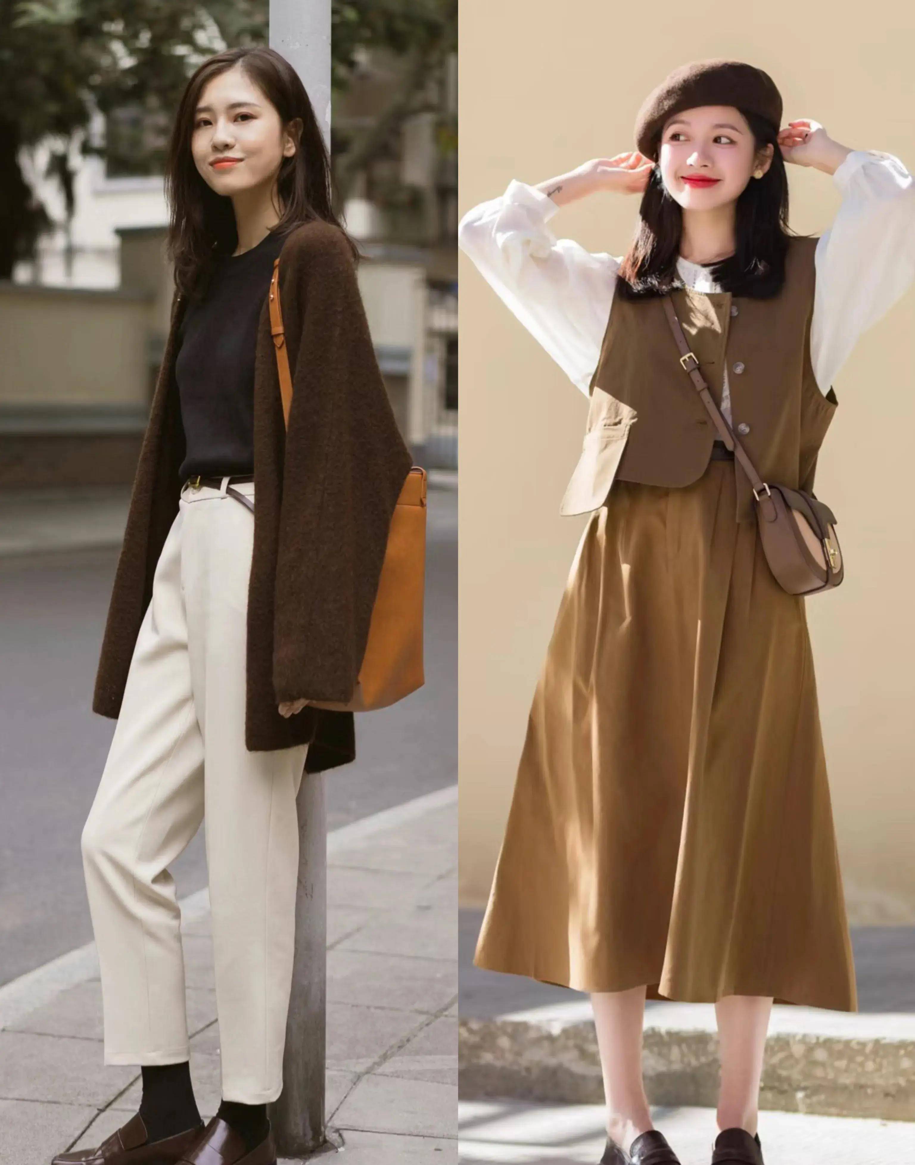 50%棕色 其他颜色对于普通人来说,最好的开始就是穿100%咖啡色的衣服