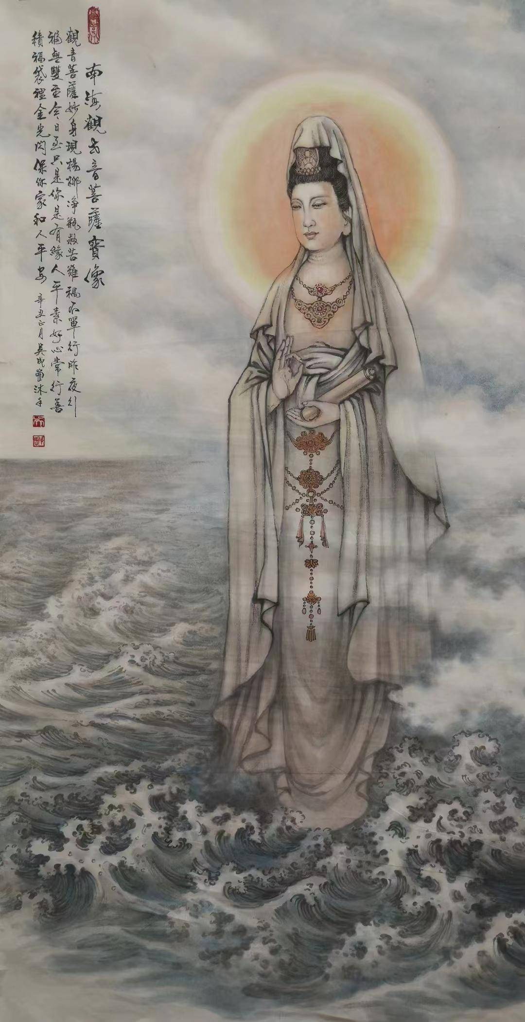 著名人物画艺术家—吴成岗作品欣赏_三国_书画_关公