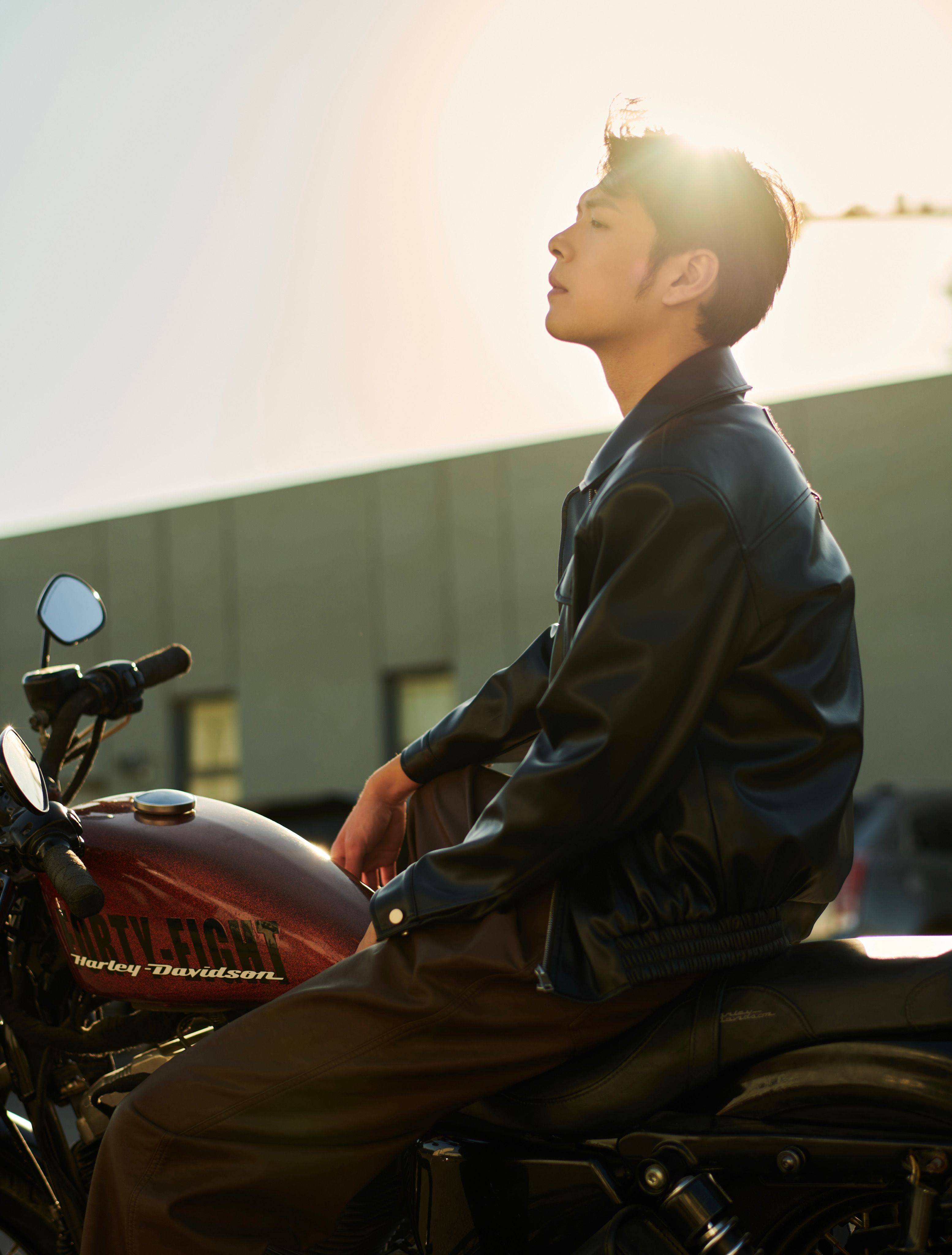 盛英豪机车大片 劲酷有型桀骜不羁_照片_搭档_作品