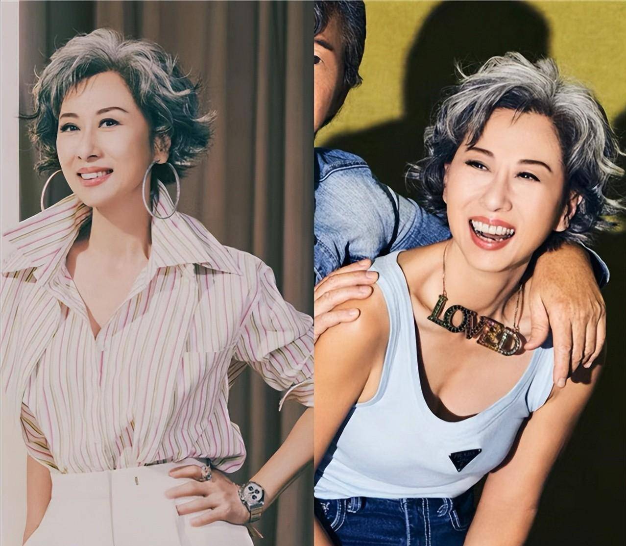 62岁叶倩文亲身示范:不染发,不穿老年装,到老也没有"大妈感"_时尚
