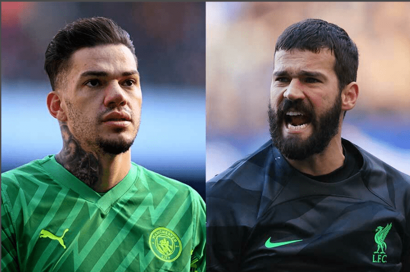 埃德森vs阿利森英超争第一"现代门将"作为"传统"守护者_比赛_对阵