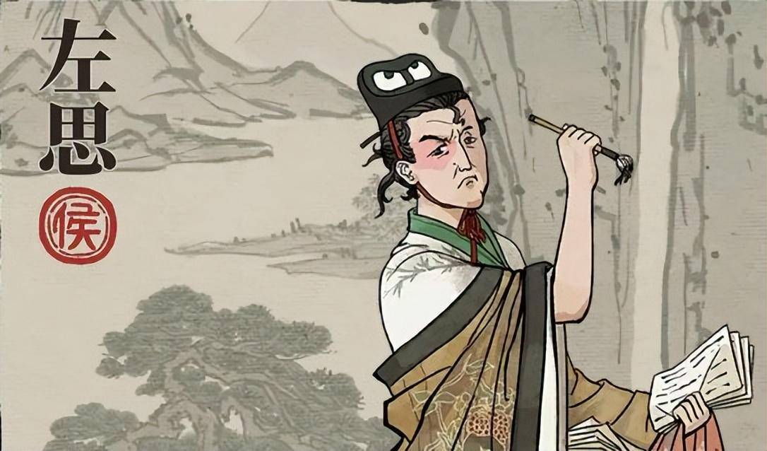 因一场"马路刺激"而写就《三都赋》的丑人左思_潘安_资料_洛阳道