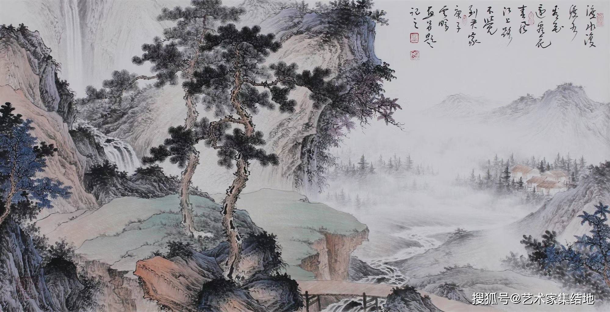 青年艺术家高云鹏实力作品!原创国画,为你带来艺术魅力!