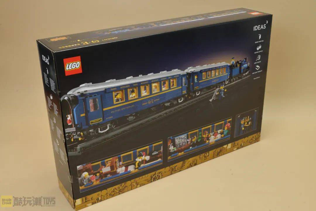 穿越历史,深度评析,乐高ideas系列21344东方快车开箱评测及详解_套装