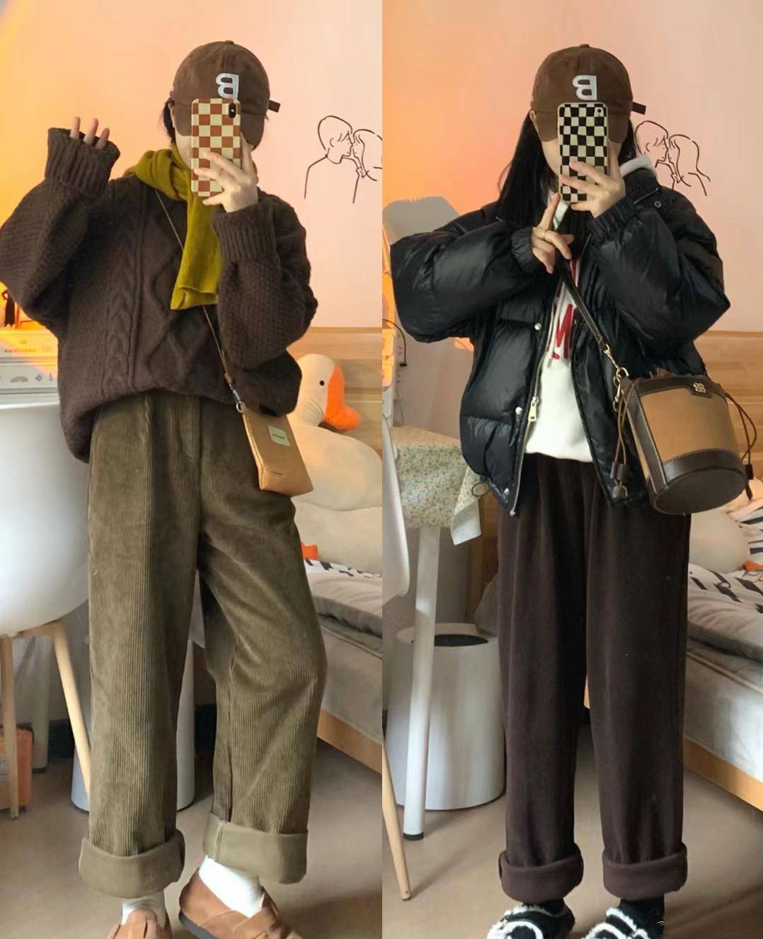 小个子如何靠穿搭逆袭?150cm博主示范,长大衣长裤穿得也好看!