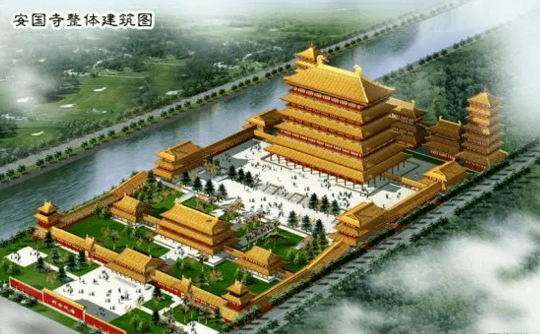 海宁安国寺始建于1300多年前，现在却成了烂尾楼，