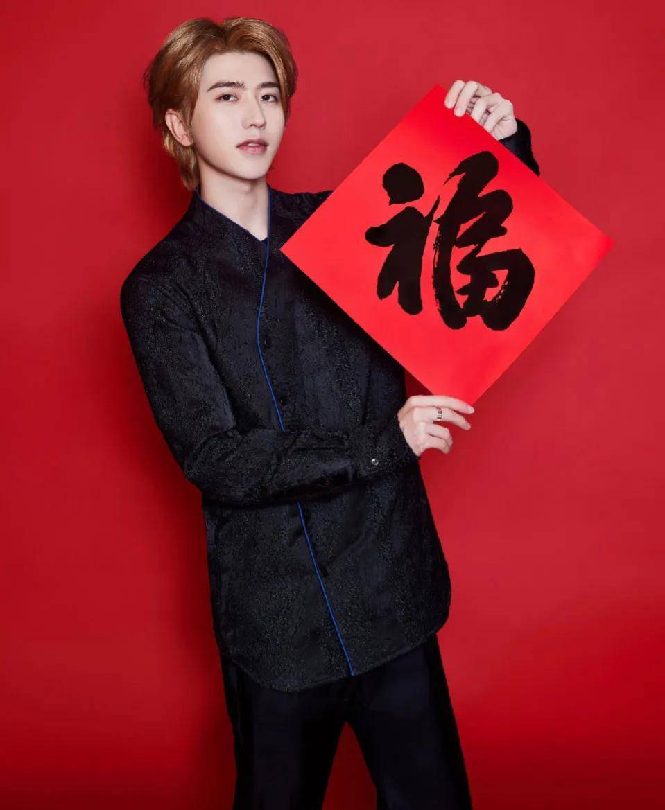 明星新年营业造型 肖战 迪丽热巴 杨洋 成毅 任嘉伦 鞠婧祎 杨紫 杨幂