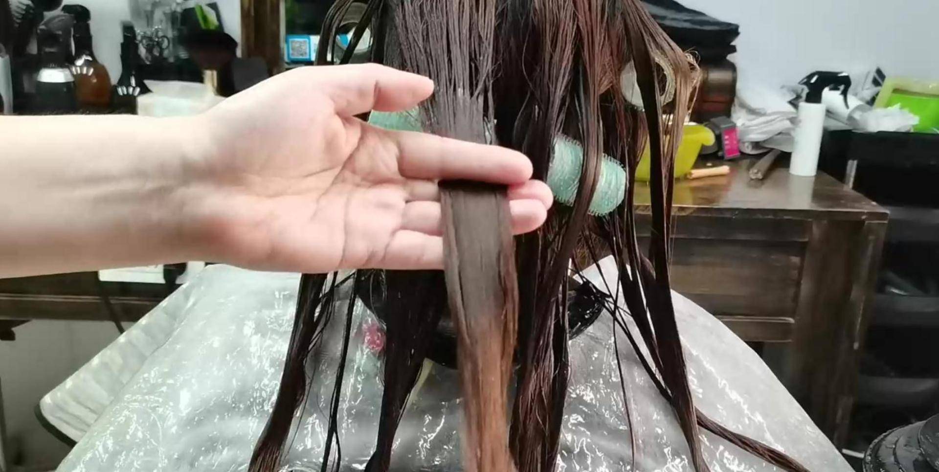 问答:经常离子烫发的头发如何软化?