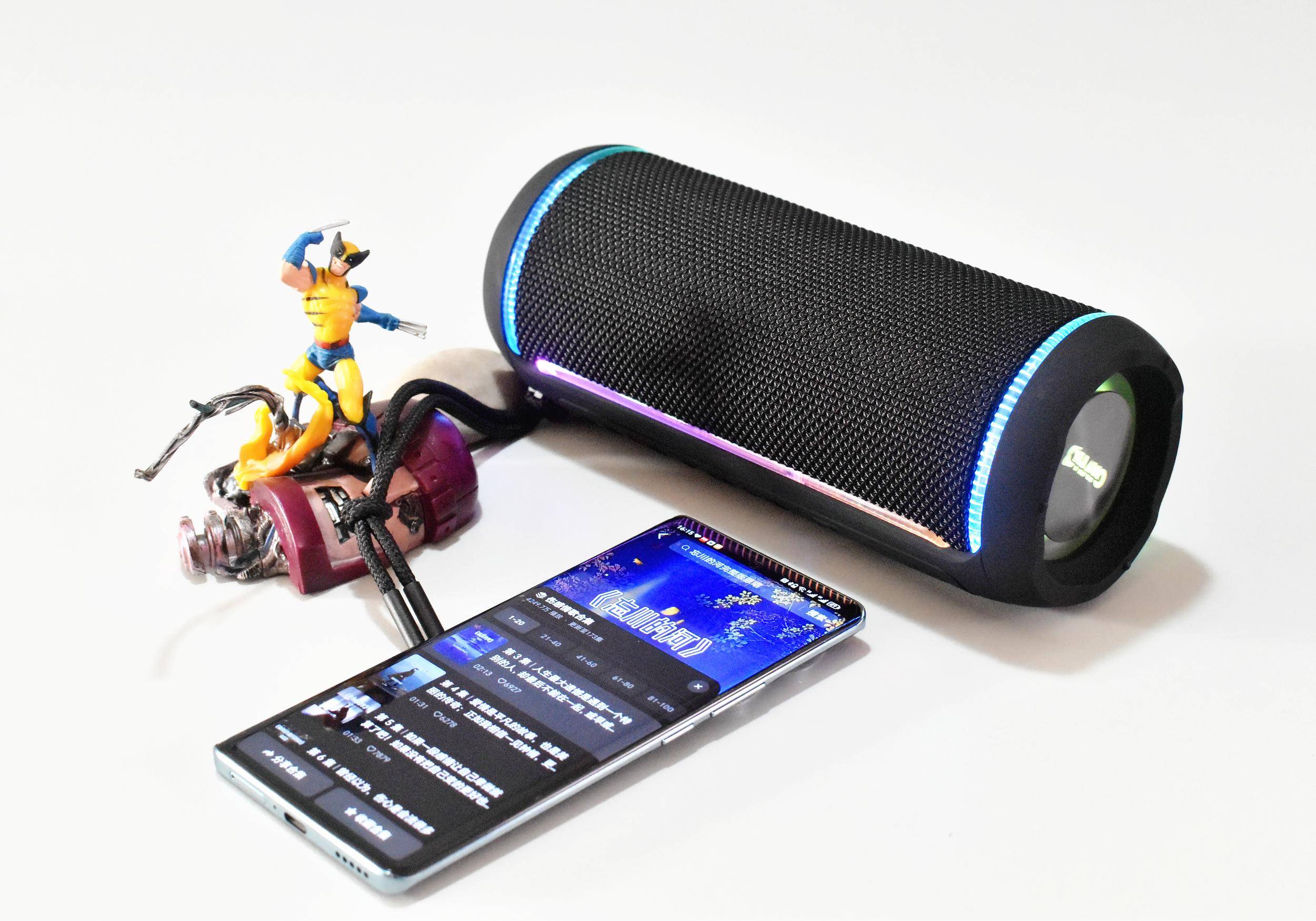 小巧便携却震撼人心,让音乐无处不在的雷登x30蓝牙音箱体验分享_的