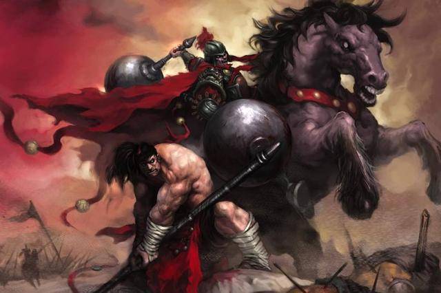 《兴唐》第一猛将,潼关前刀斩李元霸,却因双眼特殊被杨广处死_鱼俱罗