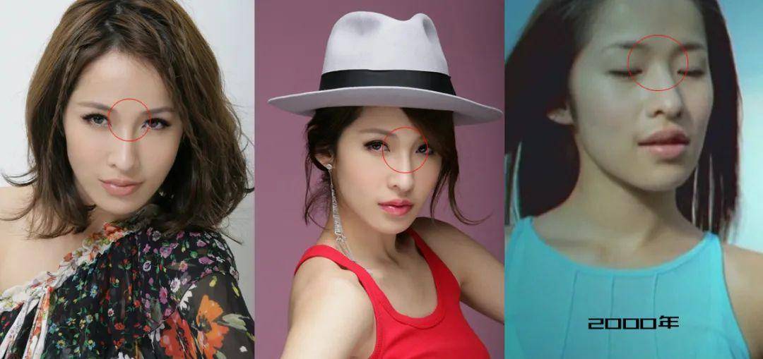 萧亚轩男朋友的年龄永远不变,但她的脸怎么一直在变_时期_眉毛_对比