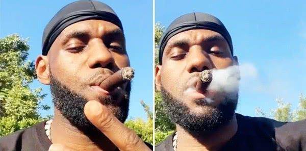 nba巨星吸烟照片:乔丹霸气,安东尼酷炫,杜兰特忍不住笑出声_雪茄_科比