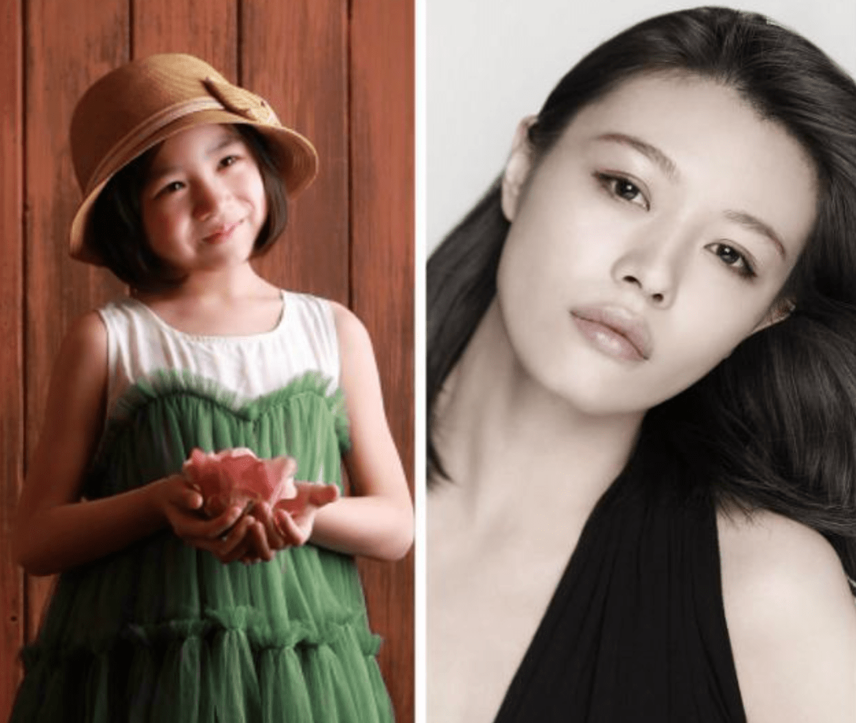 汪峰章子怡之女全新形象,小苹果成熟变化,从童年到少女之美_照片_音乐