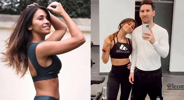 身材极好,安东内拉拥有肉眼可见的马甲线,臀腰比例近乎完美,而梅西