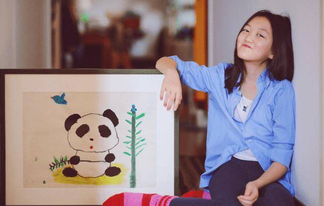 比如李湘和王岳伦的女儿王诗龄,早前就已经卖掉了自己的画作.