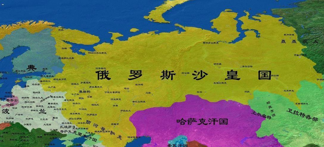 4大立国之战,奠定沙俄2288万国土,彼得大帝:世界等我们去征服_罗斯_公