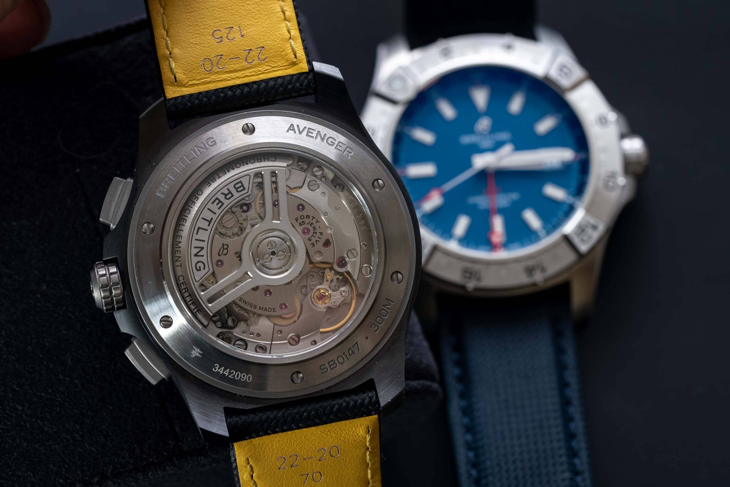 百年灵复仇者系列gmt腕表&"暗夜任务"计时腕表——复仇狂潮