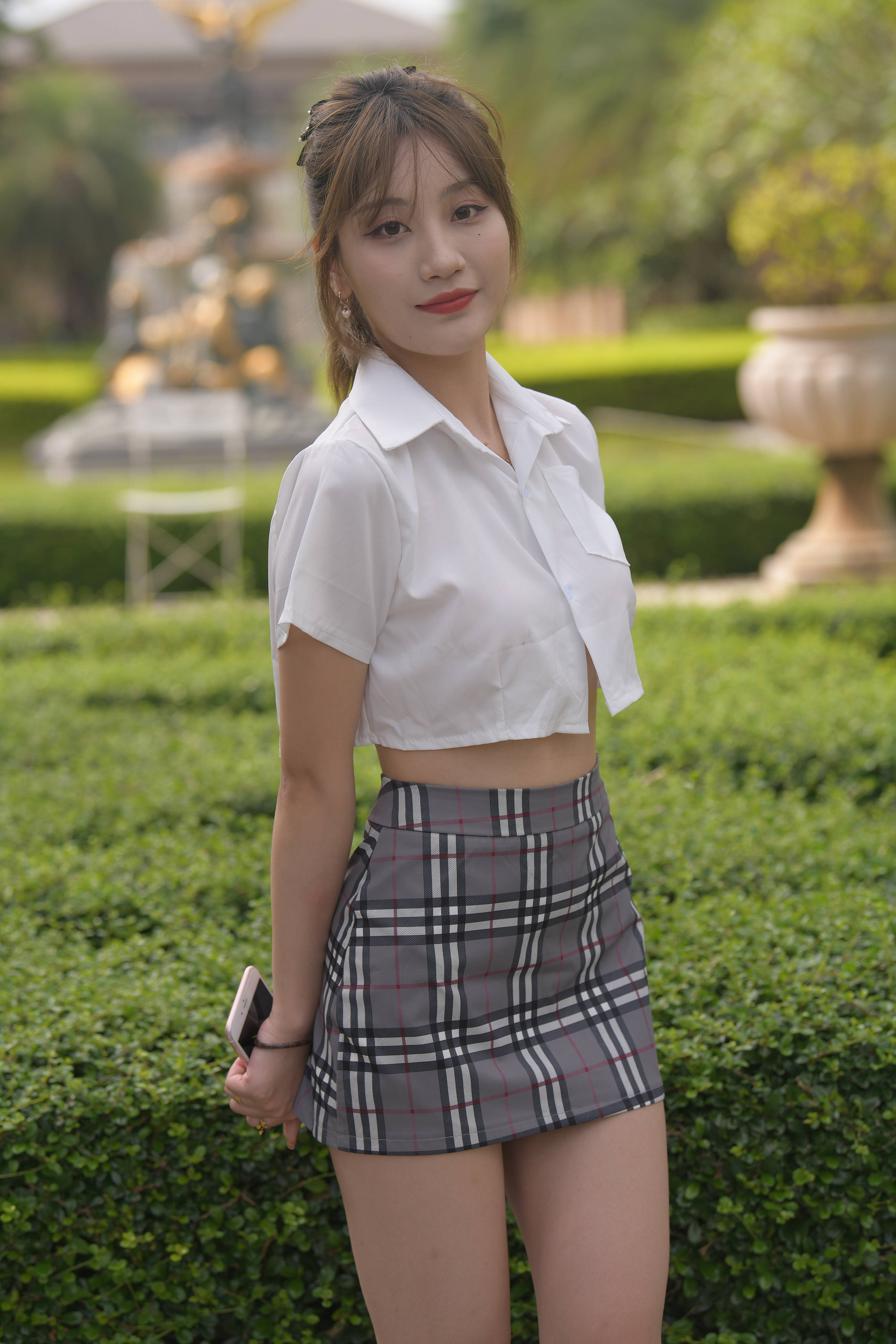 美少女青春范学生装够气派清爽又吸睛