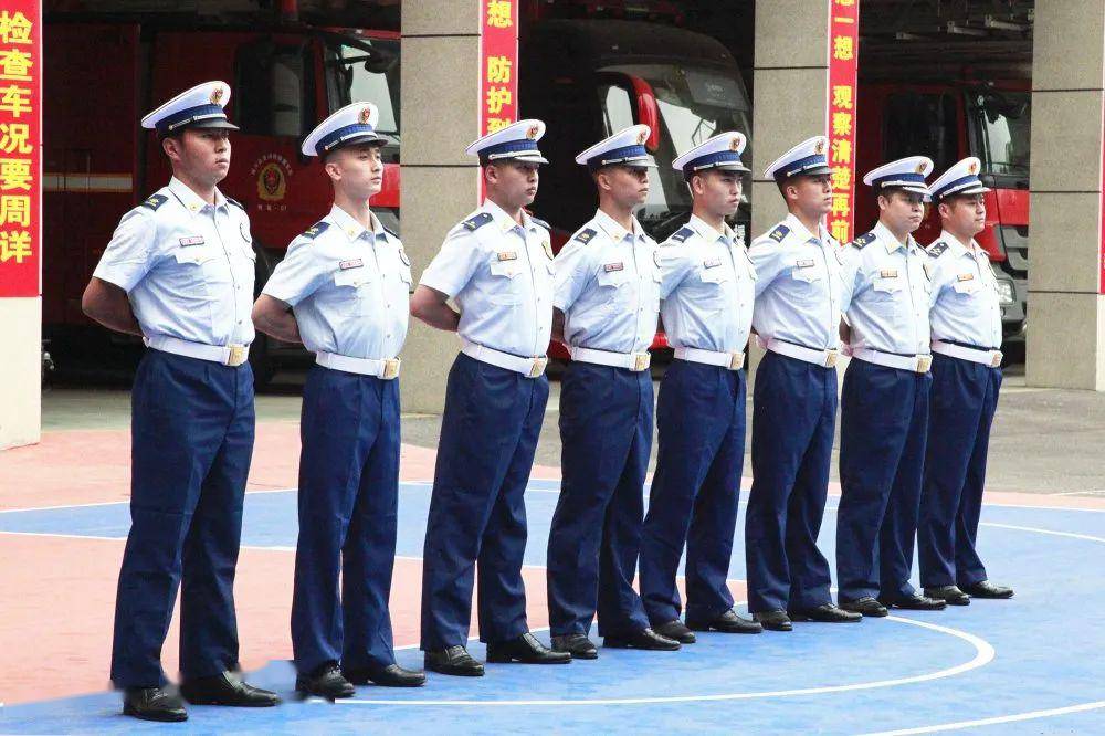 新条令纲要宣贯月自贡支队开展2020年队列会操