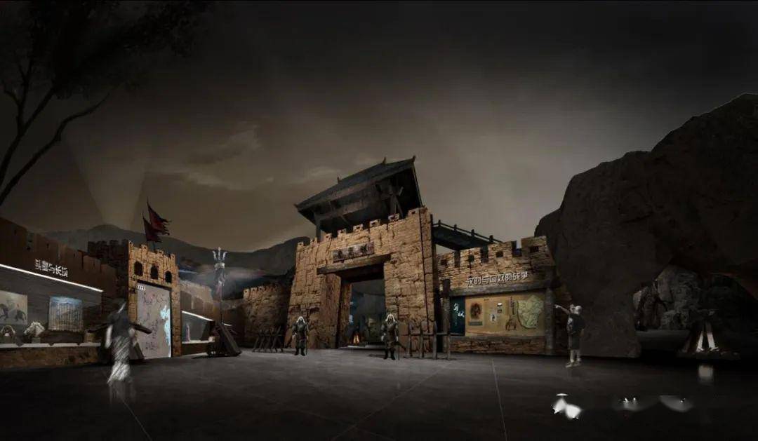 自2015年公司承担下达茂旗博物馆项目,到2017 年布展全部完成,交付