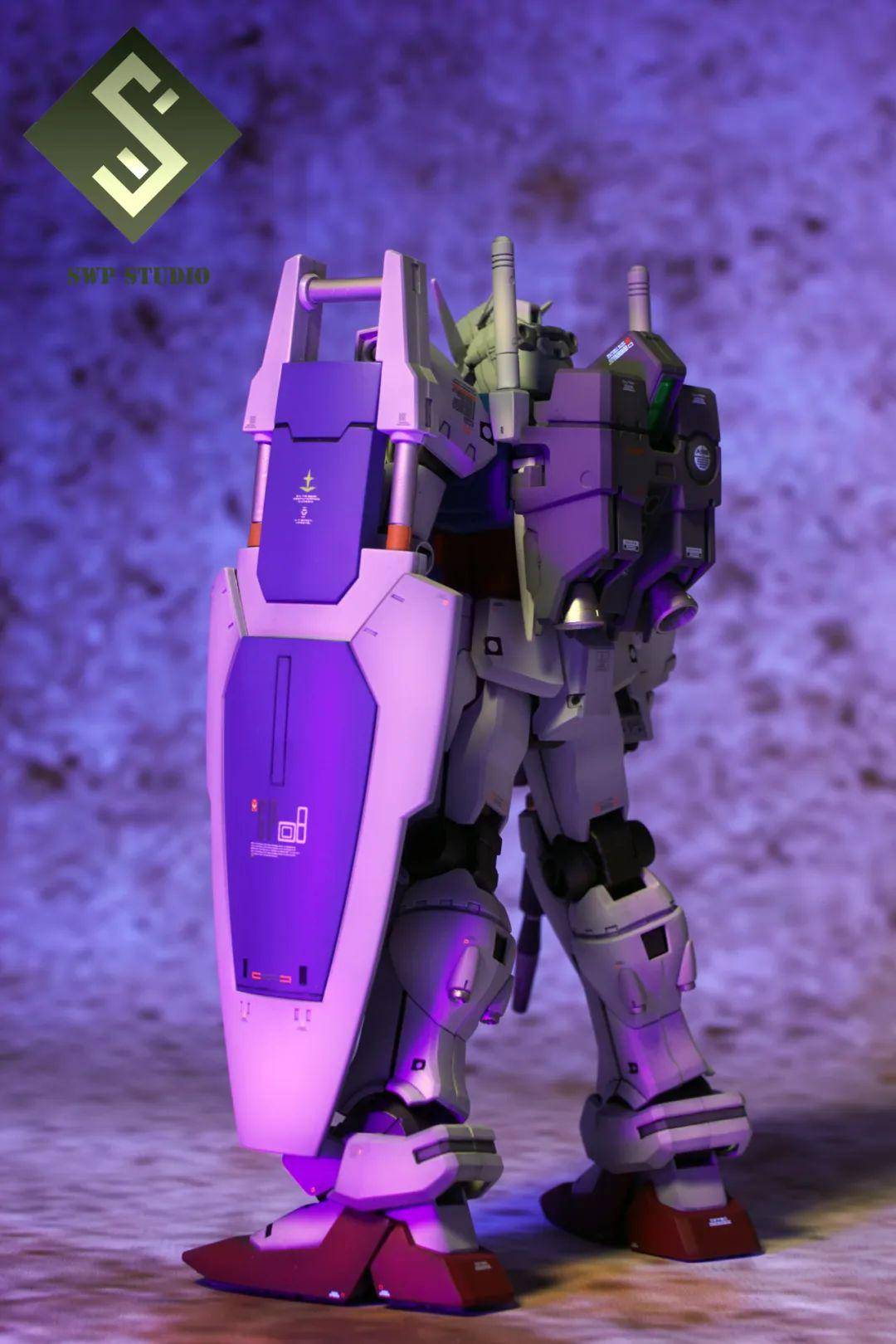 旧模mggp01焕发新春全件打磨阴影涂装