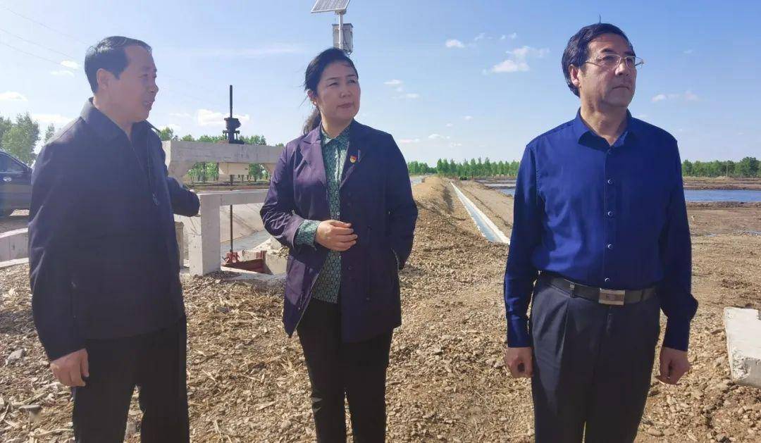 盟委委员统战部长诺敏调研绰勒水利枢纽下游内蒙古灌区工程项目建设