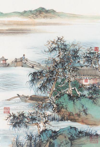 重走霞客万里路新绘百幅山河图汪家芳画徐霞客游记展览开幕