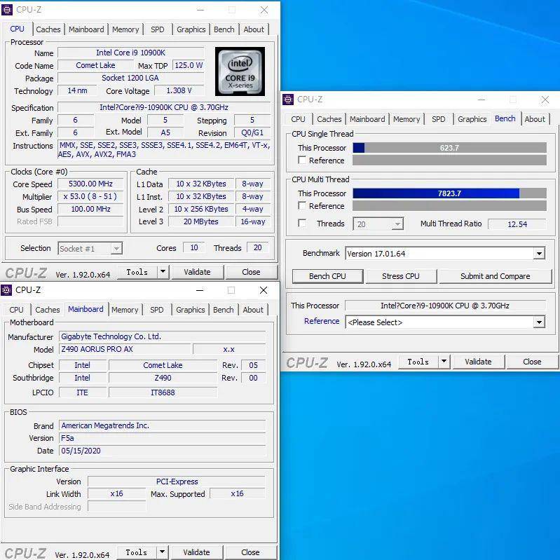 让53ghz成为日常体验第十代旗舰酷睿i910900k首发超频测试