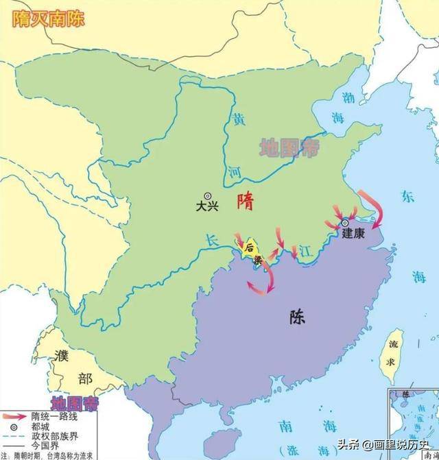 東晉十六國,南北朝,看似複雜的歷史只要看一遍就能理清楚