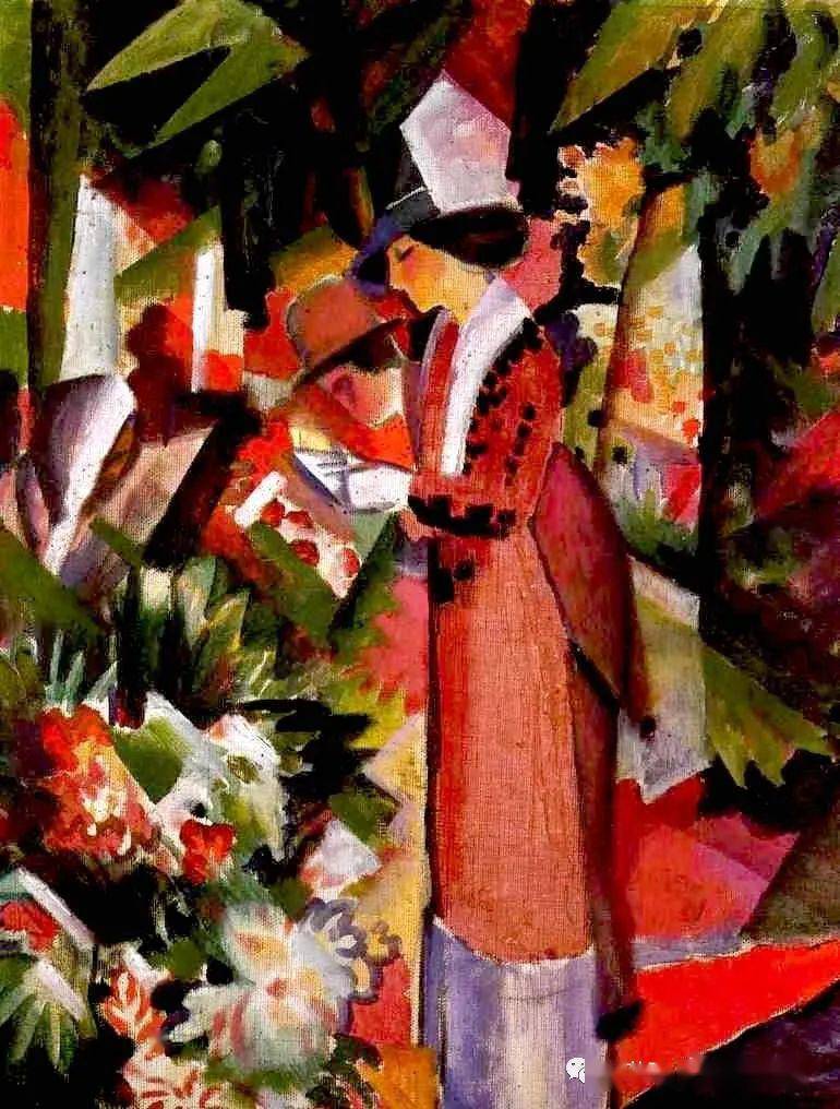 大众艺术网27年人生的前卫表现主义蓝骑士德国表现主义画家奥古斯特