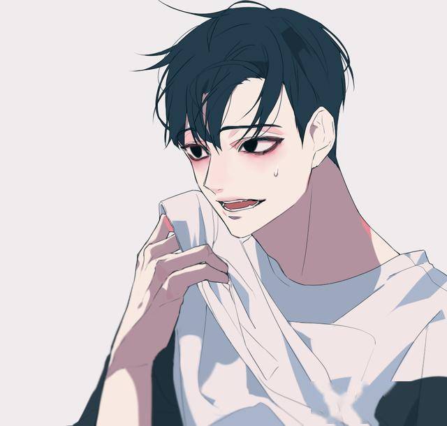 韩国插画师笔下的小哥哥,连男人都觉得帅到想做基友了