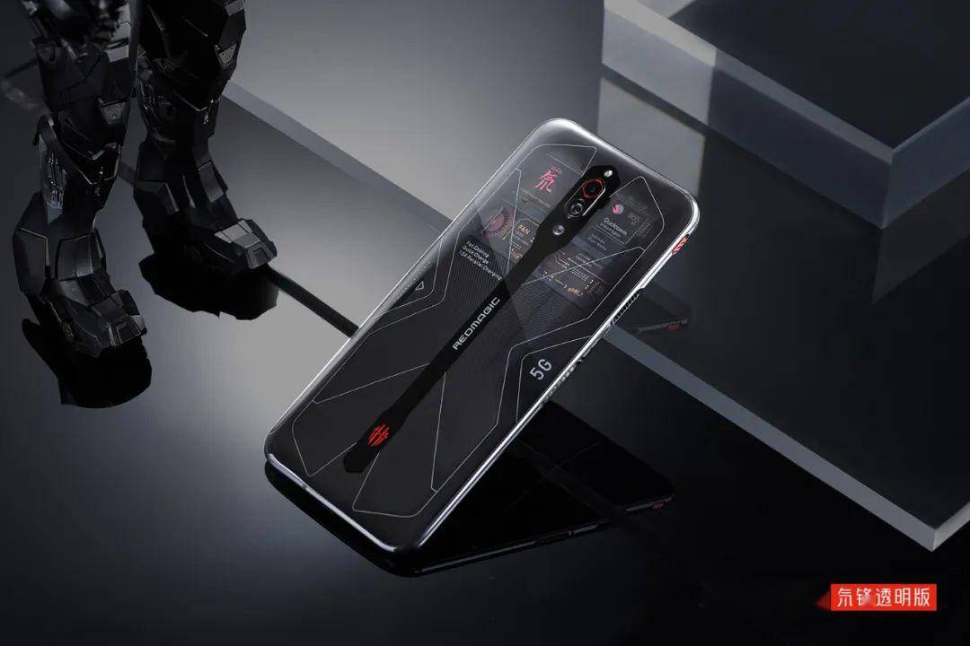 美图鉴赏!红魔5g氘锋透明版火热预定中