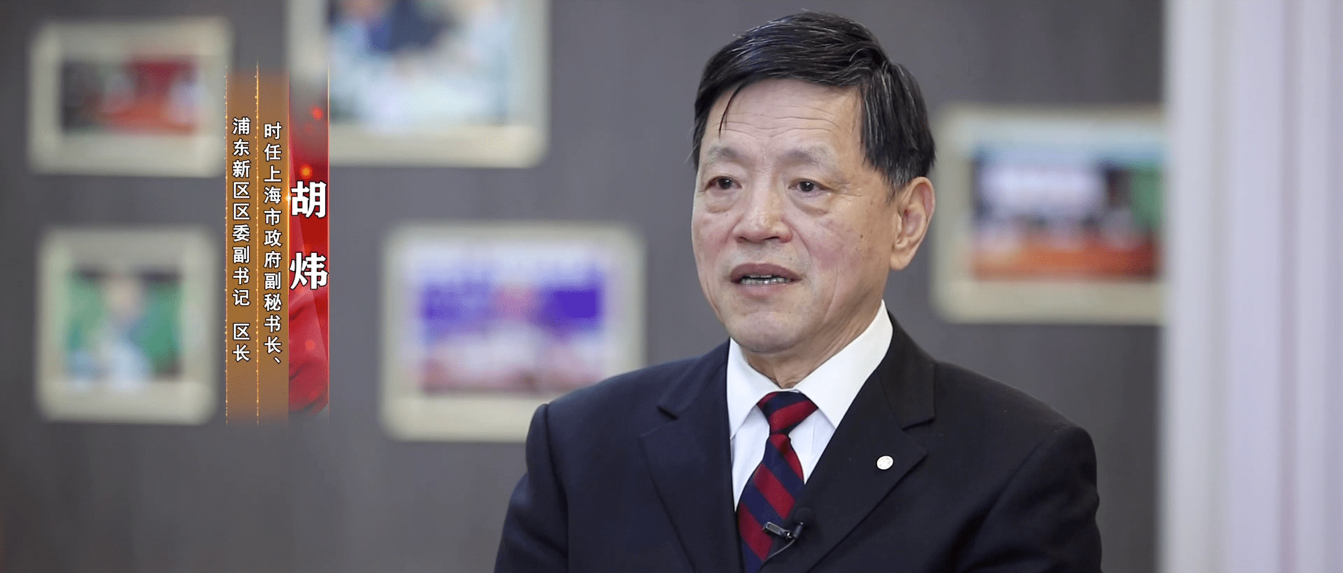 采访嘉宾:胡炜(时任上海市政府副秘书长,浦东新区区委副书记,区长)第