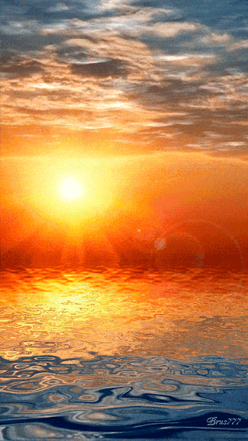 太阳升起的动图 gif图片