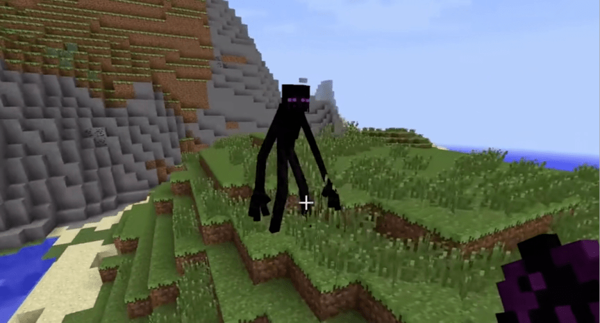 我的世界末影人升级了?变异生物模组,让雪傀儡保护玩家安全_绿巨人