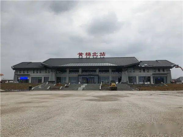 安六铁路开通倒计时黄桶北站建设融入安顺元素施工进入最后阶段