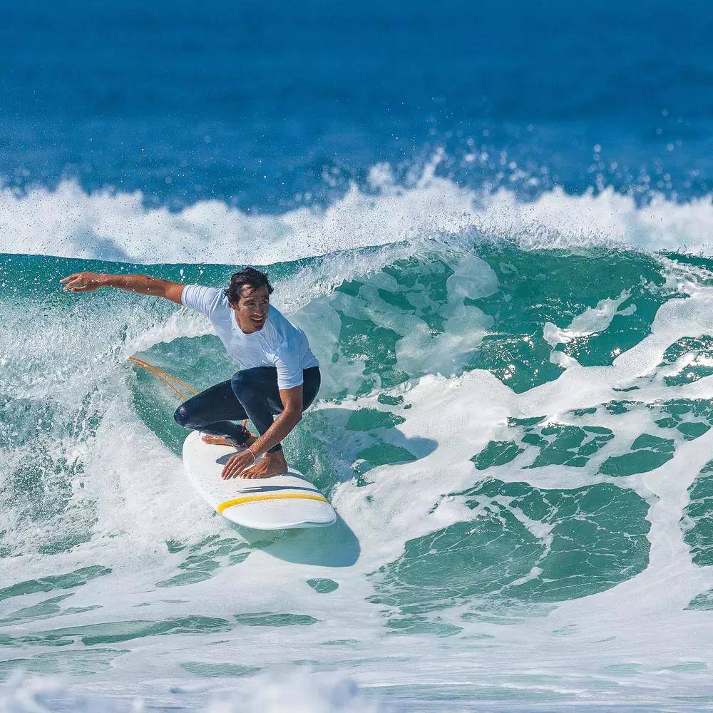 现现,来,学冲浪啦