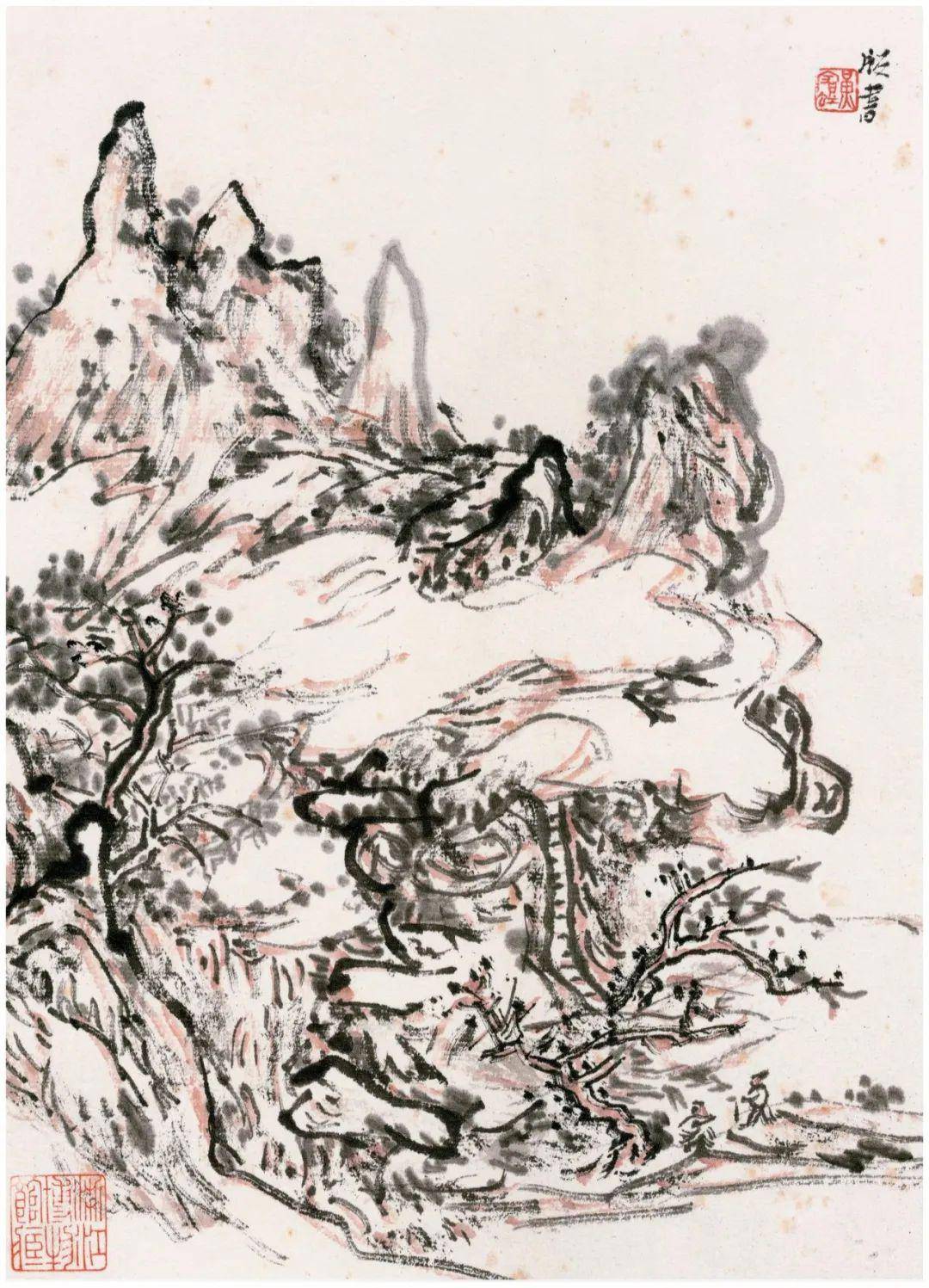 黄宾虹山水写生高清赏80幅