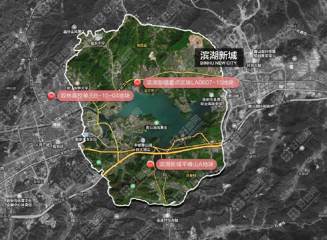 16號地鐵開通臨安之後這三宗掛牌中地塊增值了多少