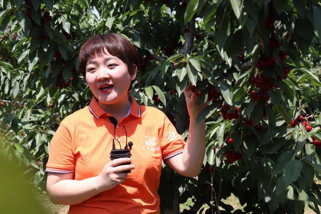 广平县融媒体中心主持人李丹化身帮帮团成员为扶贫农产品代言:"心型"