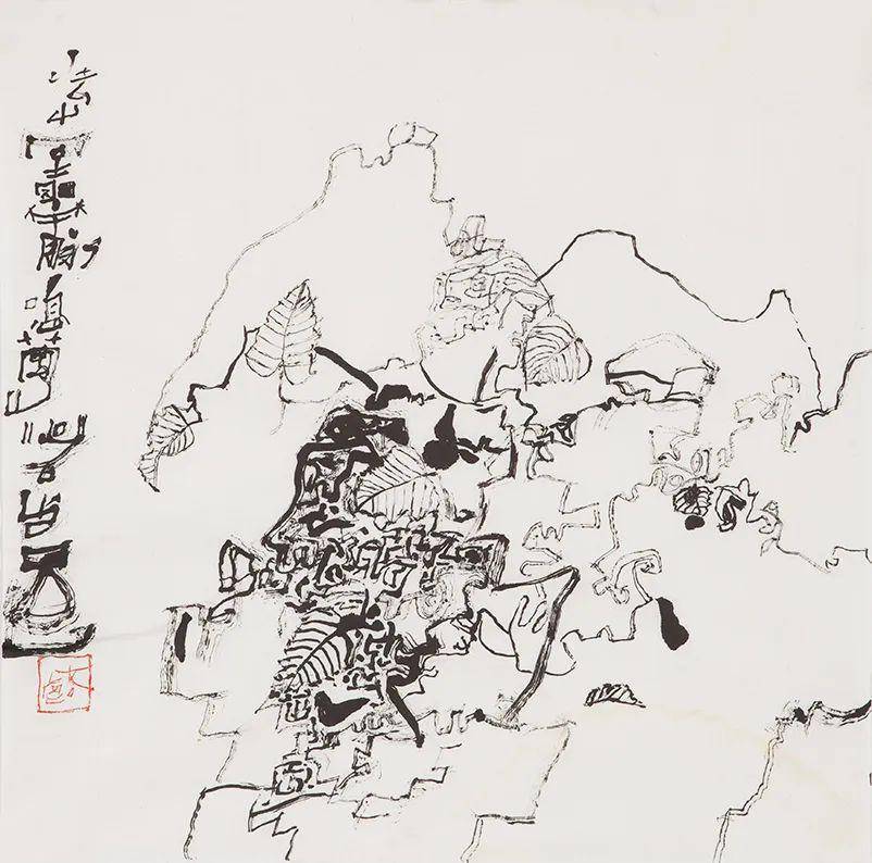 石虎山水:叠叠岩崖 立象苍凉_先生